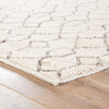 Jaipur Living Luxor By Leda LNK06 White/Gray Area Rug Nikki Chu