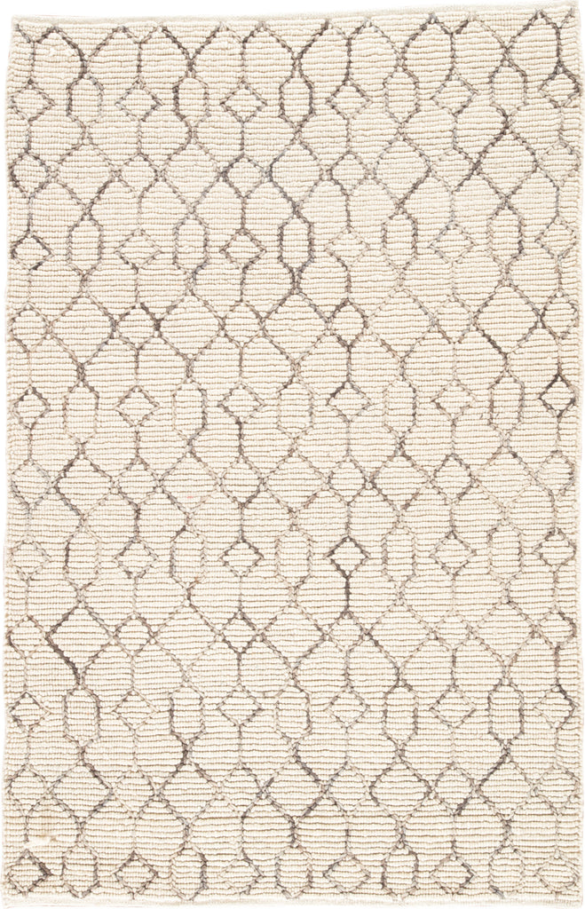 Jaipur Living Luxor By Leda LNK06 White/Gray Area Rug Nikki Chu