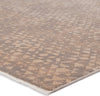Jaipur Living Land Sea Sky Sierra Taupe/Gray Area Rug by Kevin O'Brien - Corner
