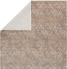 Jaipur Living Land Sea Sky Sierra Taupe/Gray Area Rug by Kevin O'Brien - Folded Corner