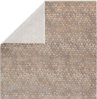 Jaipur Living Land Sea Sky Sierra Taupe/Gray Area Rug by Kevin O'Brien - Folded Corner