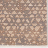 Jaipur Living Land Sea Sky Sierra Taupe/Gray Area Rug by Kevin O'Brien - Close Up