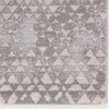 Jaipur Living Land Sea Sky Sierra Gray/Taupe Area Rug by Kevin O'Brien - Close Up