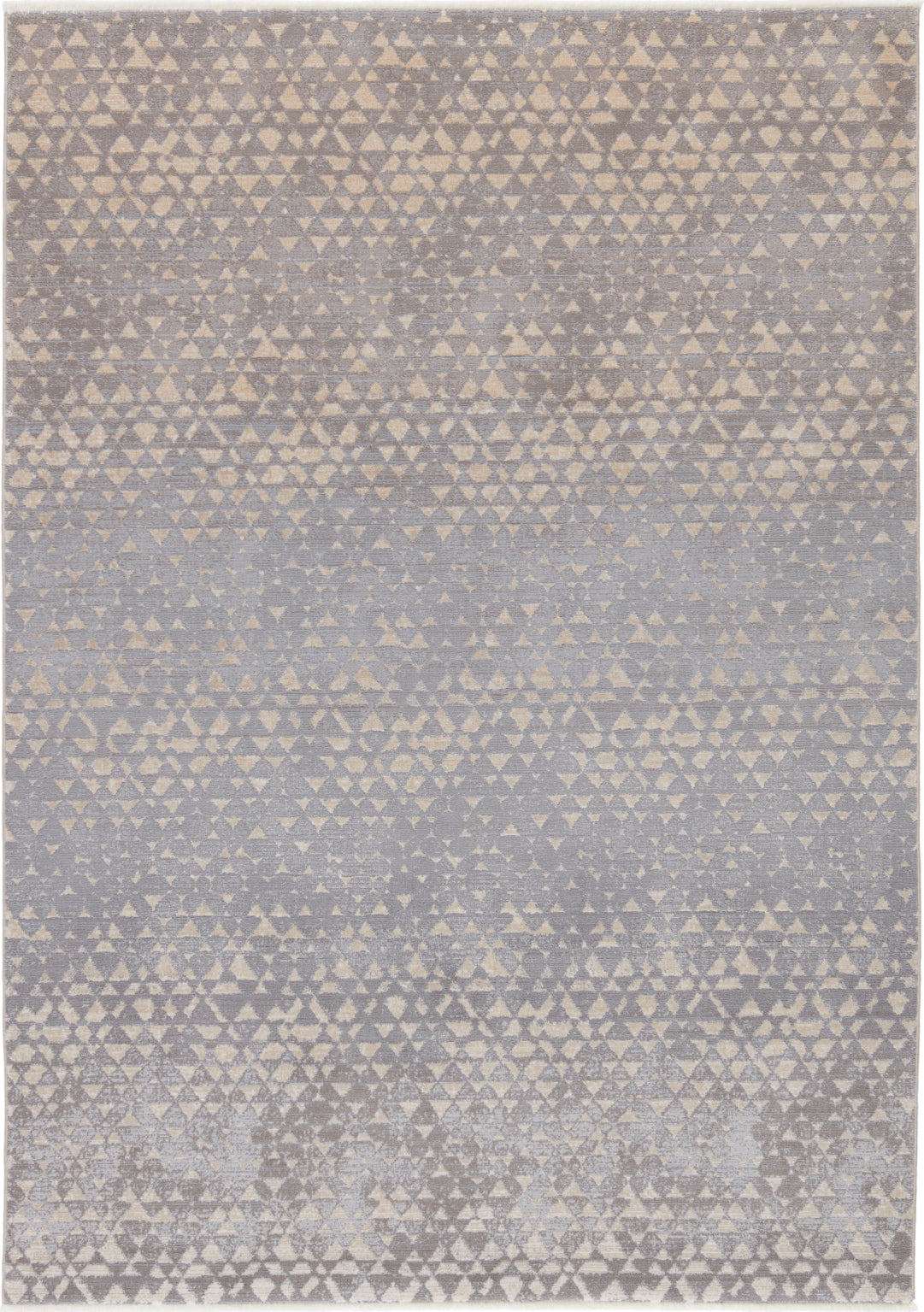 Jaipur Living Land Sea Sky Sierra Gray/Taupe Area Rug by Kevin O'Brien - Top Down