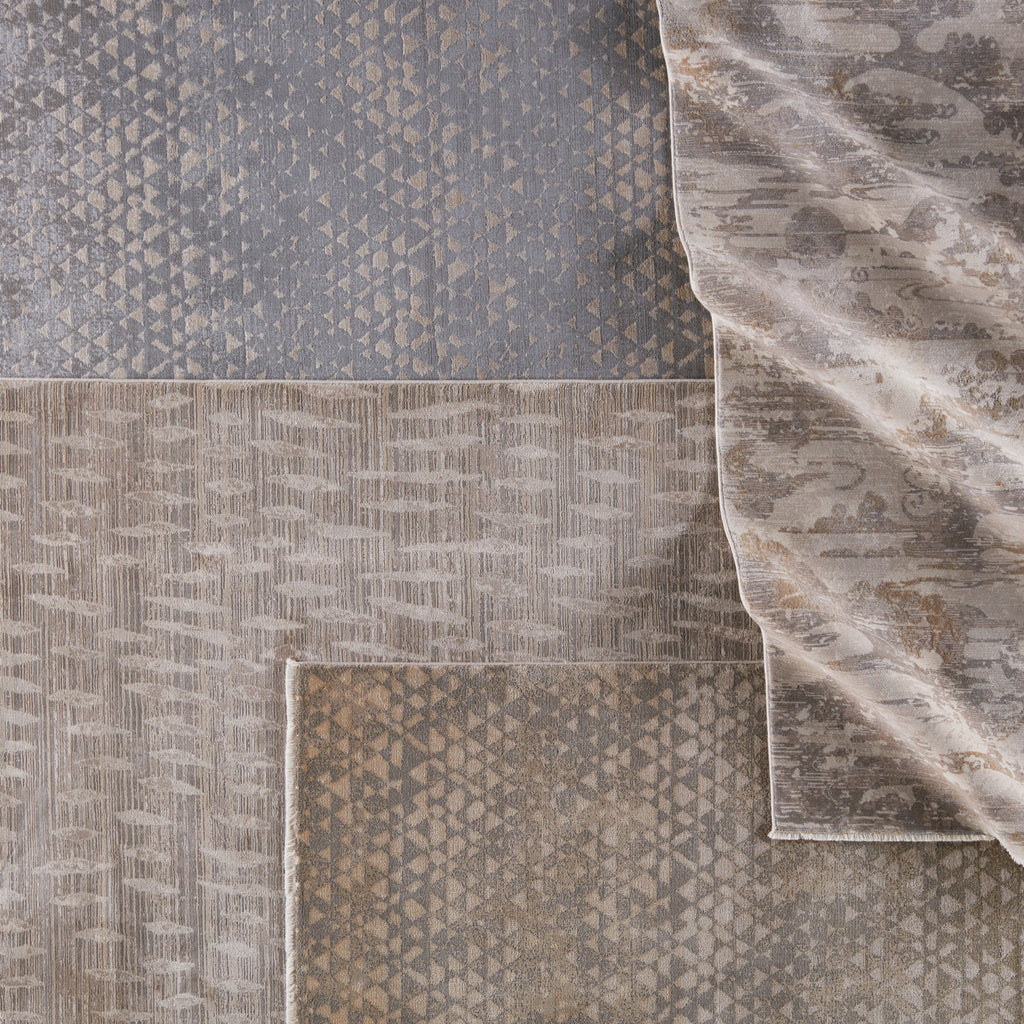 Jaipur Living Land Sea Sky Migration Gray/Tan Area Rug by Kevin O'Brien Lifestyle Image Feature