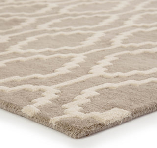 Jaipur Living Lounge Starks LOE36 Taupe/White Area Rug