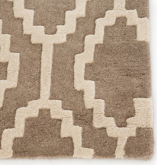 Jaipur Living Lounge Starks LOE36 Taupe/White Area Rug