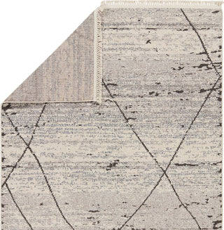 Jaipur Living Lore Imani LRE01 Gray/White Area Rug Backing Image