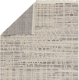 Jaipur Living Lore Caiya LRE02 Cream/Gray Area Rug Backing Image