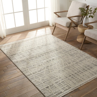 Jaipur Living Lore Caiya LRE02 Cream/Gray Area Rug Lifestyle Image