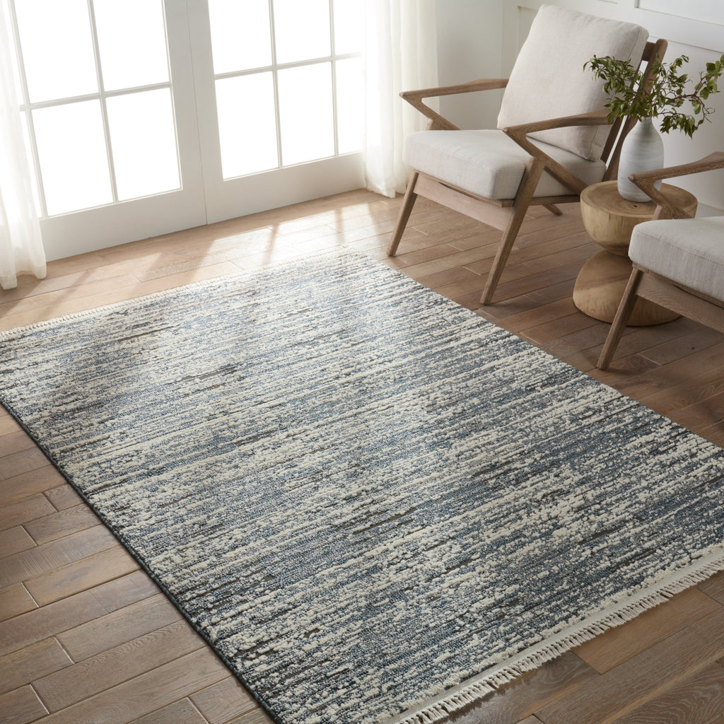 Jaipur Living Lore Duna LRE03 Blue/Gray Area Rug Lifestyle Image Feature