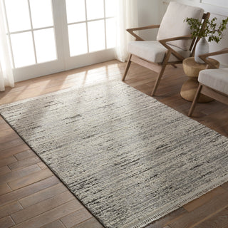 Jaipur Living Lore Duna LRE04 Gray/Cream Area Rug Lifestyle Image Feature