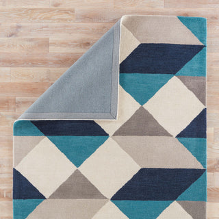 Jaipur Living En Casa By Tufted Ojo LST17 Blue/Gray Area Rug Luli Sanchez