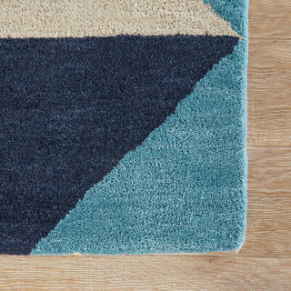 Jaipur Living En Casa By Tufted Ojo LST17 Blue/Gray Area Rug Luli Sanchez