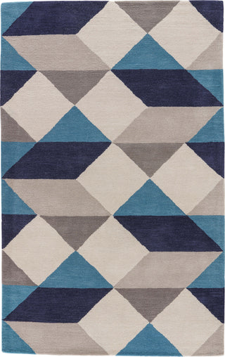 Jaipur Living En Casa By Tufted Ojo LST17 Blue/Gray Area Rug Luli Sanchez