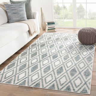 Jaipur Living Lumen Meira LUM02 Blue/White Area Rug