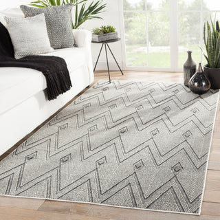 Jaipur Living Lumen Luz LUM03 Gray Area Rug Lifestyle Image Feature