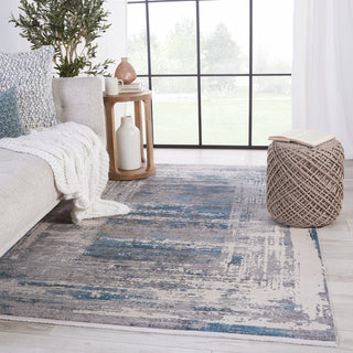 Jaipur Living Lavigne Rialto LVG04 Blue/Gray Area Rug Lifestyle Image Feature