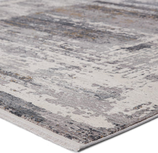 Jaipur Living Lavigne Rialto LVG05 Gray/White Area Rug Corner Image