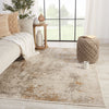 Jaipur Living Lavigne Henson LVG06 Gray/Gold Area Rug Lifestyle Image Feature
