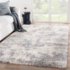 Jaipur Living Lyra Harmony LYR03 Light Gray/Blue Area Rug Lifestyle Image Feature