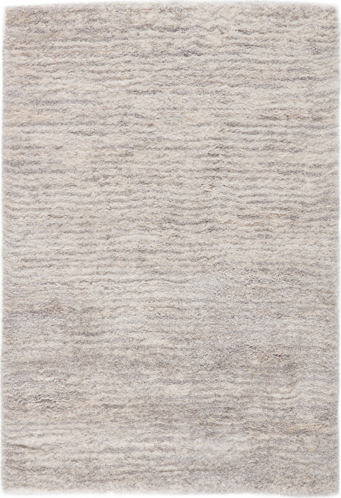 Jaipur Living Lyra Staves LYR05 Light Gray/Cream Area Rug - Top Down
