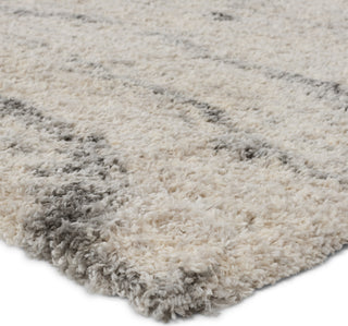 Jaipur Living Lyra Windsor LYR08 Gray/Cream Area Rug Corner Image