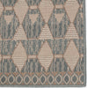 Jaipur Living Mahaba Maji MAH04 Sea Green/Beige Area Rug by Vibe - Close Up