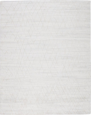 Jaipur Living Makai Sahar White/Tan Area Rug - Top Down