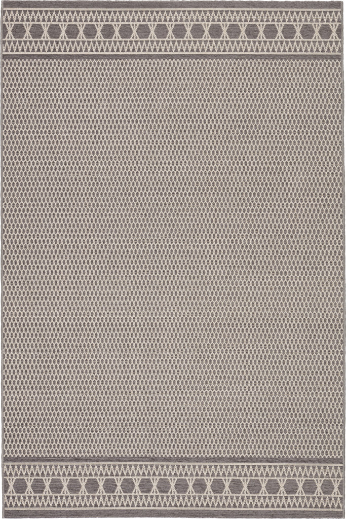 Jaipur Living Marina Vella MAR03 Gray/Cream Area Rug - Top Down
