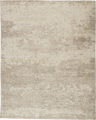 Jaipur Living Malibu by Barclay Butera Retreat MBB01 Light Gray/Ivory Area Rug - Top Down