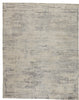 Jaipur Living Malibu by Barclay Butera Retreat MBB02 Gray/Ivory Area Rug - Top Down