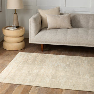 Jaipur Living Malibu Retreat MBB06 Cream/Light Sage Area Rug by Barclay Butera Lifestyle Image Feature