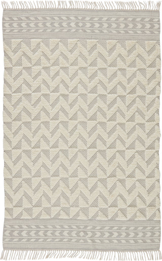 Jaipur Living Maracas Cidra MCS03 Light Gray/Cream Area Rug - Top Down