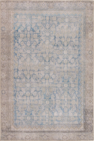 Jaipur Living Medea Royse MDE01 Blue/Gray Area Rug - Top Down