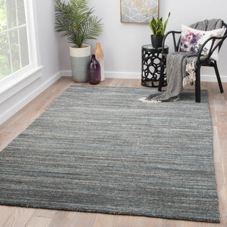 Jaipur Living Madras Vassa MDS01 Dark Gray Area Rug Lifestyle Image Feature