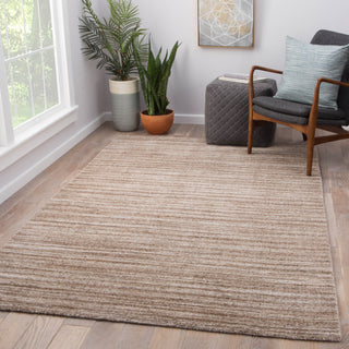 Jaipur Living Madras Vassa MDS03 Taupe Area Rug Lifestyle Image Feature