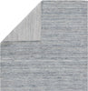 Jaipur Living Madras Evenin Blue/Gray Area Rug - Folded Corner