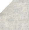 Jaipur Living Melo Pierre MEL02 Gray/Gold Area Rug by Vibe Folded Backing Image