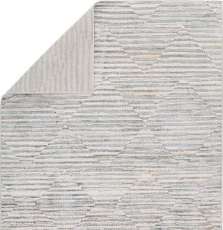 Jaipur Living Melo Wilmot MEL03 Gray/Light Blue Area Rug by Vibe Backing Image