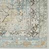 Jaipur Living Melo Thayer MEL04 Green/Light Gray Area Rug by Vibe Corner Close Up Image
