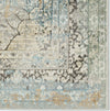 Jaipur Living Melo Thayer MEL04 Green/Light Gray Area Rug by Vibe Corner Close Up Image
