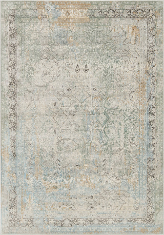 Jaipur Living Melo Thayer MEL04 Green/Light Gray Area Rug by Vibe Main Image