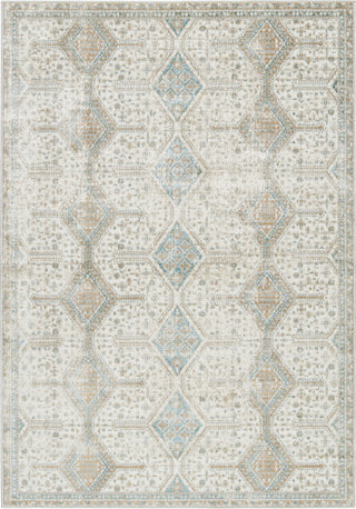 Jaipur Living Melo Roane MEL05 Gold/Light Blue Area Rug by Vibe Main Image