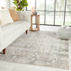 Jaipur Living Melo Kenrick MEL08 Gray/Light Blue Area Rug by Vibe Lifestyle Image Feature