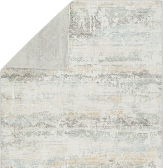 Jaipur Living Melo Chantel MEL09 Gray/Green Area Rug by Vibe Folded Backing Image