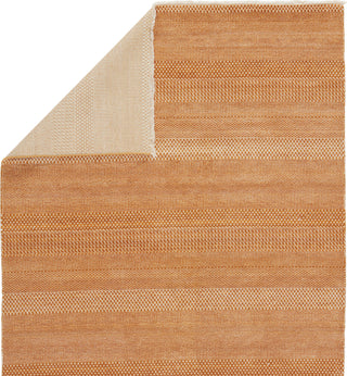 Jaipur Living Merritt Adler MER02 Orange/Ivory Area Rug Folded Backing Image