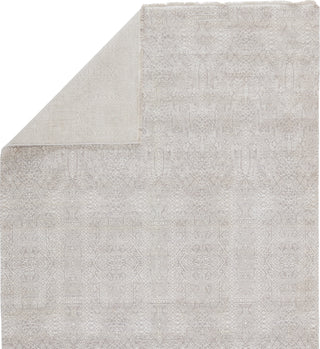 Jaipur Living Merritt Bram MER05 Light Gray/Ivory Area Rug - Folded Corner