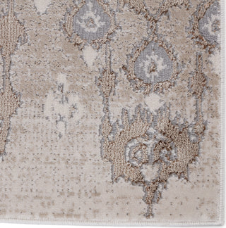 Jaipur Living Malilla By Nikki Chu Inigo MLI01 Taupe/Gray Area Rug - Close Up