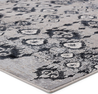 Jaipur Living Malilla By Nikki Chu Inigo MLI02 Dark Blue/Gray Area Rug Corner Image